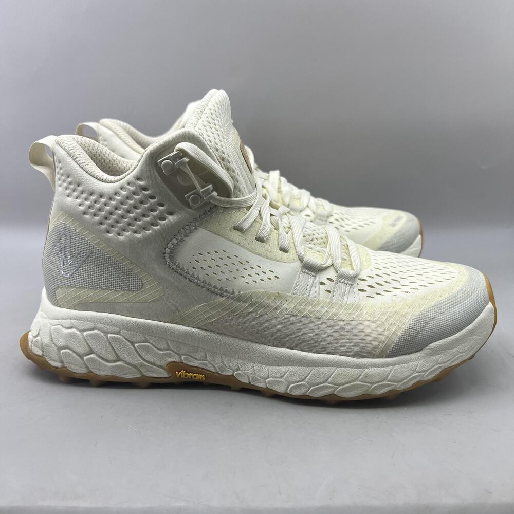 New Balance Fresh Foam Hierro Mid Shoes Men Size 8.5 2E Wide White Hike Sneakers
